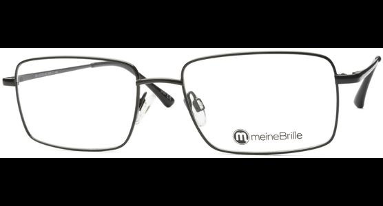 meineBrille 04-12030-02, Schwarz Schräg links - Ansicht 3