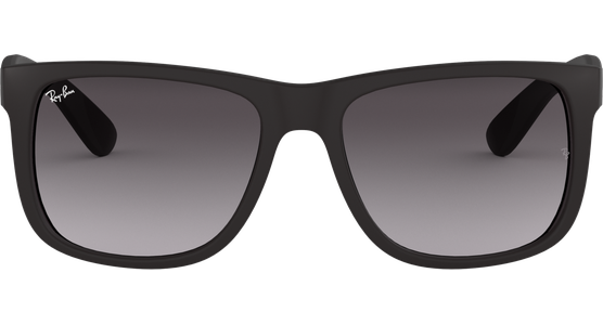 Sonnenbrille Ray-Ban Justin Classic Matt schwarz / Verlauf grau - Ansicht 2