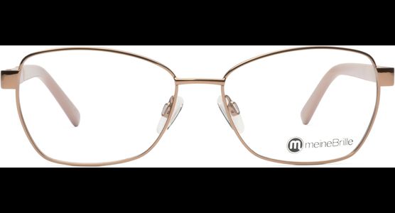 meineBrille 04-06020-02, Kupfergold/Altrosa Front - Ansicht 2