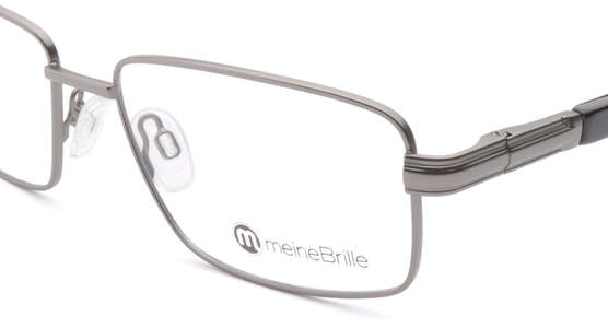 meineBrille 04-69070-02, Dunkel Gun/Schwarz nah - Ansicht 3