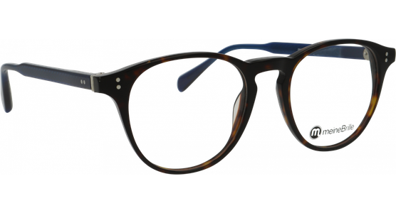 meineBrille 04-30070-02, Havanna/Dunkelblau - Ansicht 5
