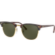 Ray-Ban RB3016 Clubmaster Classic Glänzend Tortoise / Grün W0366 51