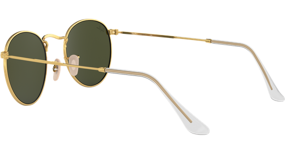 Ray-Ban RB3447 Round Metal Glänzend Gold / Grün 001 50 - Ansicht 9