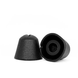 Austauschohrpolster Silikon schwarz
