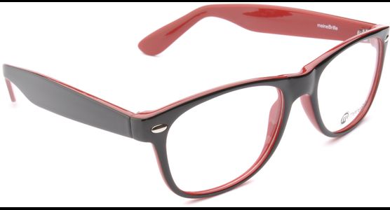meineBrille 04-69150-02, Schwarz/Rot rechts - Ansicht 6