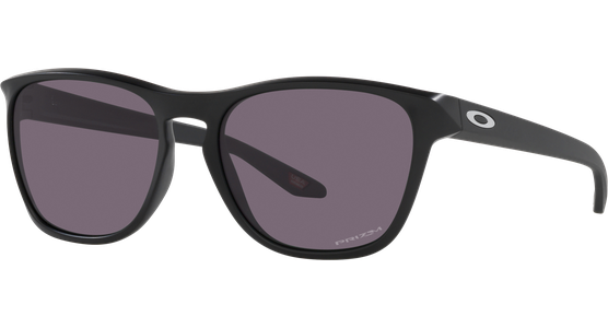 Sonnenbrille Oakley Manorburn Matte Black / Prizm Grey Seitenansicht - Ansicht 3