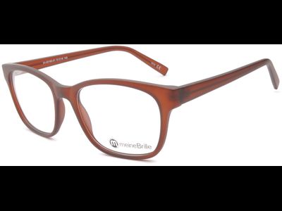 meineBrille 04-69160-01, Fuchsrot Matt links