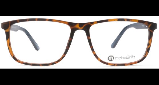 meineBrille 04-96060-02, Havanna/Petrolblau Matt front - Ansicht 2