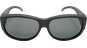 SunRay 06-71400-03 Überbrille, Schwarz matt