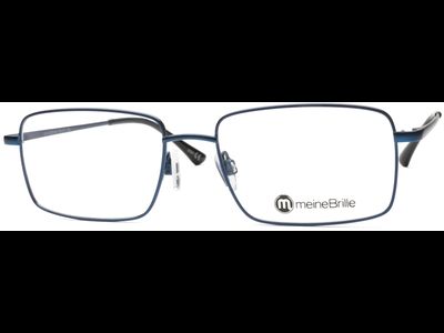 meineBrille 04-12030-01, Marineblau Schräg links