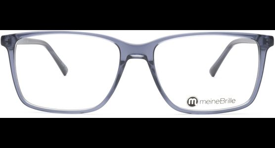meineBrille 04-12010-02, Taubenblau Front - Ansicht 2