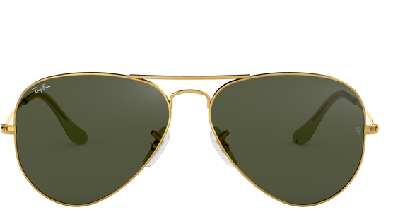 Ray-Ban RB3025 Aviator Classic Glänzend Gold / Grün L0205 58 - Ansicht 17