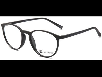 meineBrille 04-79010-01, Schwarz Matt links