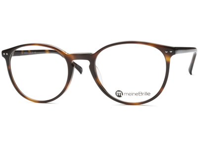 meineBrille 04-12020-01, Havanna Schräg links