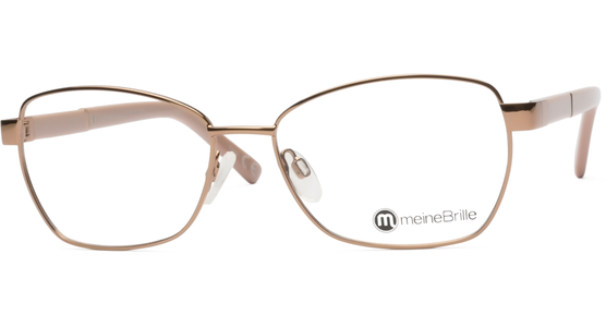 meineBrille 04-06020-02, Kupfergold/Altrosa links - Ansicht 3