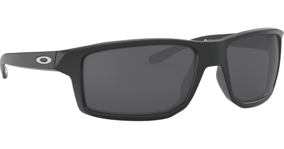 Sonnenbrille Oakley Gibston Matte Black / Prizm Black Polarized Seitenansicht - Ansicht 5