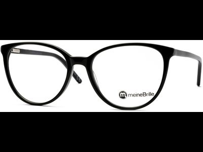 meineBrille 04-06000-01, Schwarz links
