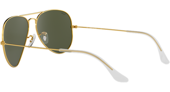 Ray-Ban RB3025 Aviator Classic Glänzend Gold / Grün L0205 58 - Ansicht 9