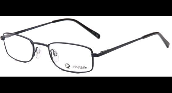 meineBrille 04-79050-02, Dunkel Blau Matt links - Ansicht 3