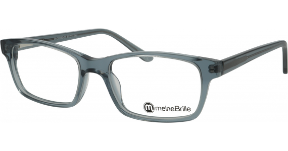 meineBrille 04-30080-03, Grau transparent glänzend - Ansicht 2