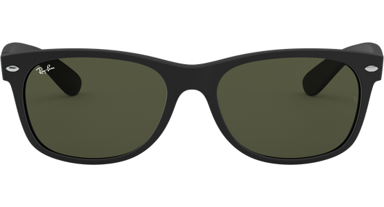 Sonnenbrille Ray-Ban RB2132 Matt Schwarz / Grün - Ansicht 2