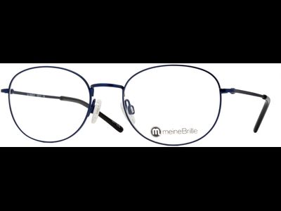meineBrille Brille Unisex meineBrille 04-79060-01, Blau matt Ansicht 2