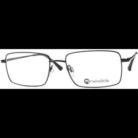 meineBrille 04-12030-02, Schwarz Schräg links