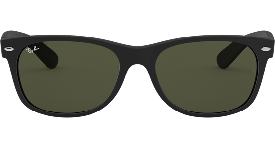 Ray-Ban RB2132 New Wayfarer Classic Matt Schwarz / Grün 622 55 - Ansicht 17