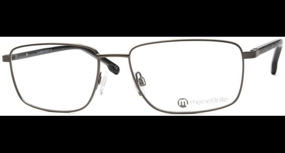 meineBrille 04-12050-02, Schwarz Schräg links - Ansicht 3