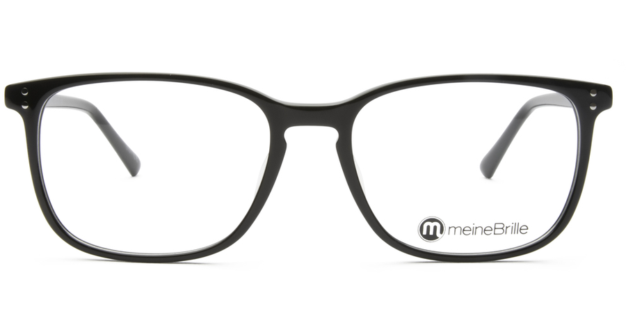 meineBrille 04-12000-02, Schwarz Front