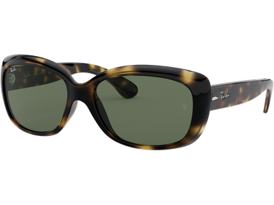 Ray-Ban Sonnenbrille Damen Ray-Ban RB4101 Jackie Ohh Glänzend Hellhavanna / Grün 710 58 Ansicht 5