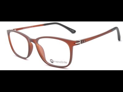 meineBrille 04-69120-02, Dunkel Braun Matt links