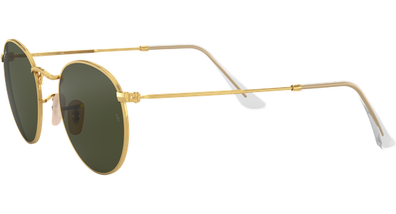 Ray-Ban RB3447 Round Metal Glänzend Gold / Grün 001 50 - Ansicht 7