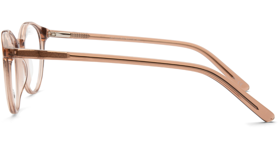 meineBrille 04-12070-02, Nude transparent glänzend Seite - Ansicht 4