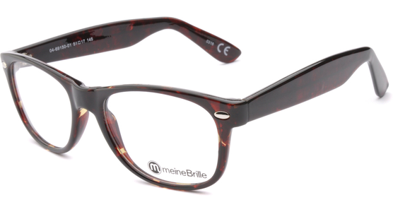 meineBrille 04-69150-01, Dunkel Havanna links - Ansicht 5