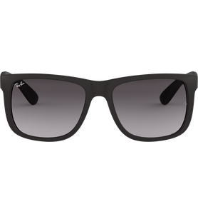 Sonnenbrille Ray-Ban Justin Classic Matt schwarz / Verlauf grau - Ansicht 2