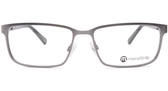 meineBrille 04-69080-02, Dunkel Gun/Schwarz front - Ansicht 2