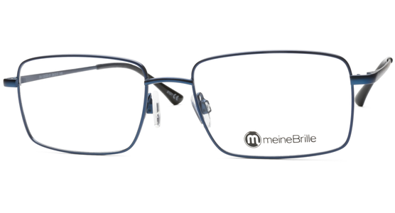 meineBrille 04-12030-01, Marineblau Schräg links - Ansicht 3