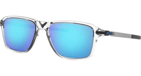 Sportbrille Oakley Wheel House Polished Clear Prizm Sapphire Seitenansicht - Ansicht 3