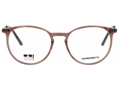 Humphreys Brille Unisex HUMPHREY´S 581069 61 5117 Braun Transparent Ansicht 4