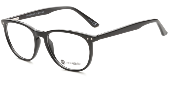 meineBrille 04-96040-01, Schwarz links - Ansicht 3