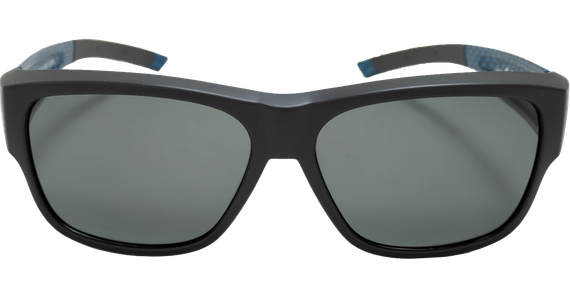 SunRay 06-00310-02 Überbrille,  Schwarz/Carbon, Blau matt