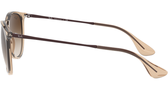 Ray-Ban RB4171 Erika Color Mix Glänzend Braun Transparent / Verlauf Braun 651413 54 - Ansicht 8