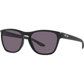 Sonnenbrille Oakley Manorburn Matte Black / Prizm Grey Seitenansicht
