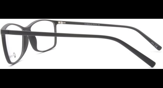 meineBrille 04-69020-02, Schwarz Matt seite - Ansicht 3