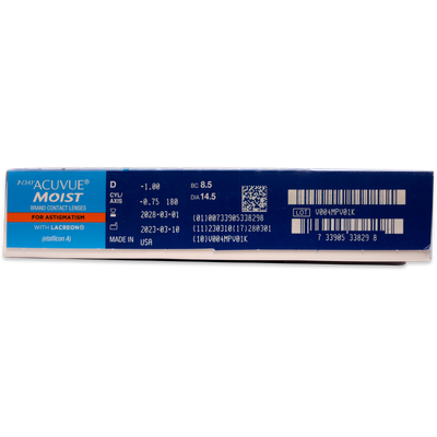  1-Day Acuvue Moist for Astigmatism 90er Ansicht 3