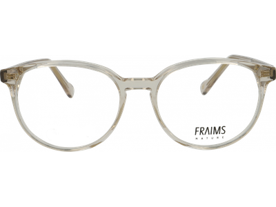 FRAIMS Brille Unisex FRAIMS NATURE 03-31120-04 Erika, transparent beige glänzend Ansicht 2