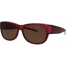 SunRay Sonnenbrille Damen SunRay 06-00320-01 Überbrille, Aubergine matt