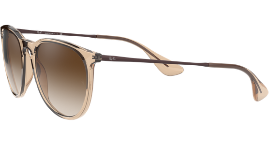 Ray-Ban RB4171 Erika Color Mix Glänzend Braun Transparent / Verlauf Braun 651413 54 - Ansicht 7
