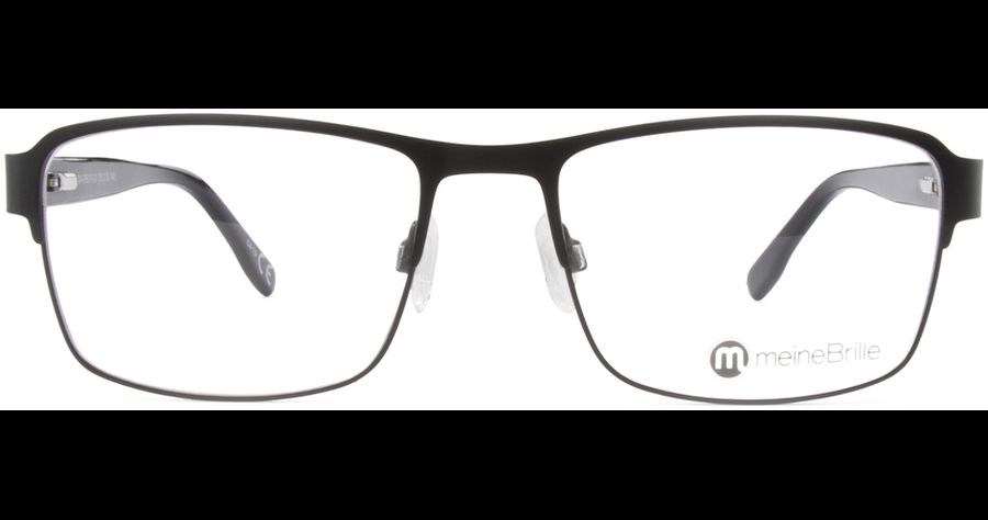 meineBrille 04-96010-01, Schwarz Matt front